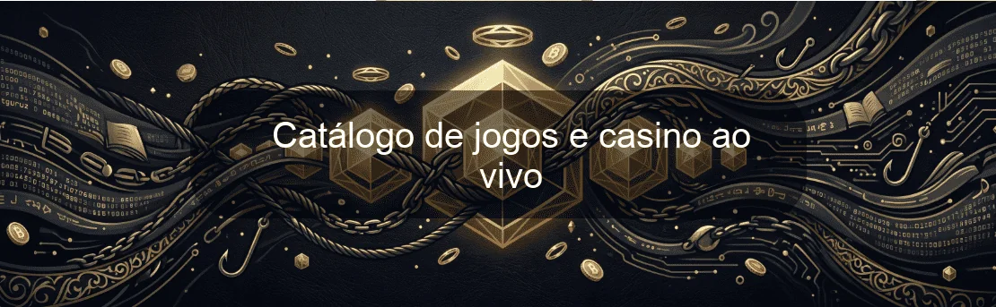 Catálogo de jogos e casino ao vivo Catálogo de jogos e casino ao vivo